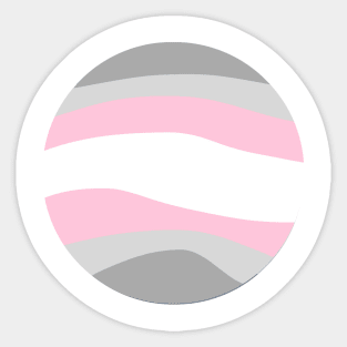 Demi-Girl Pride Sticker
